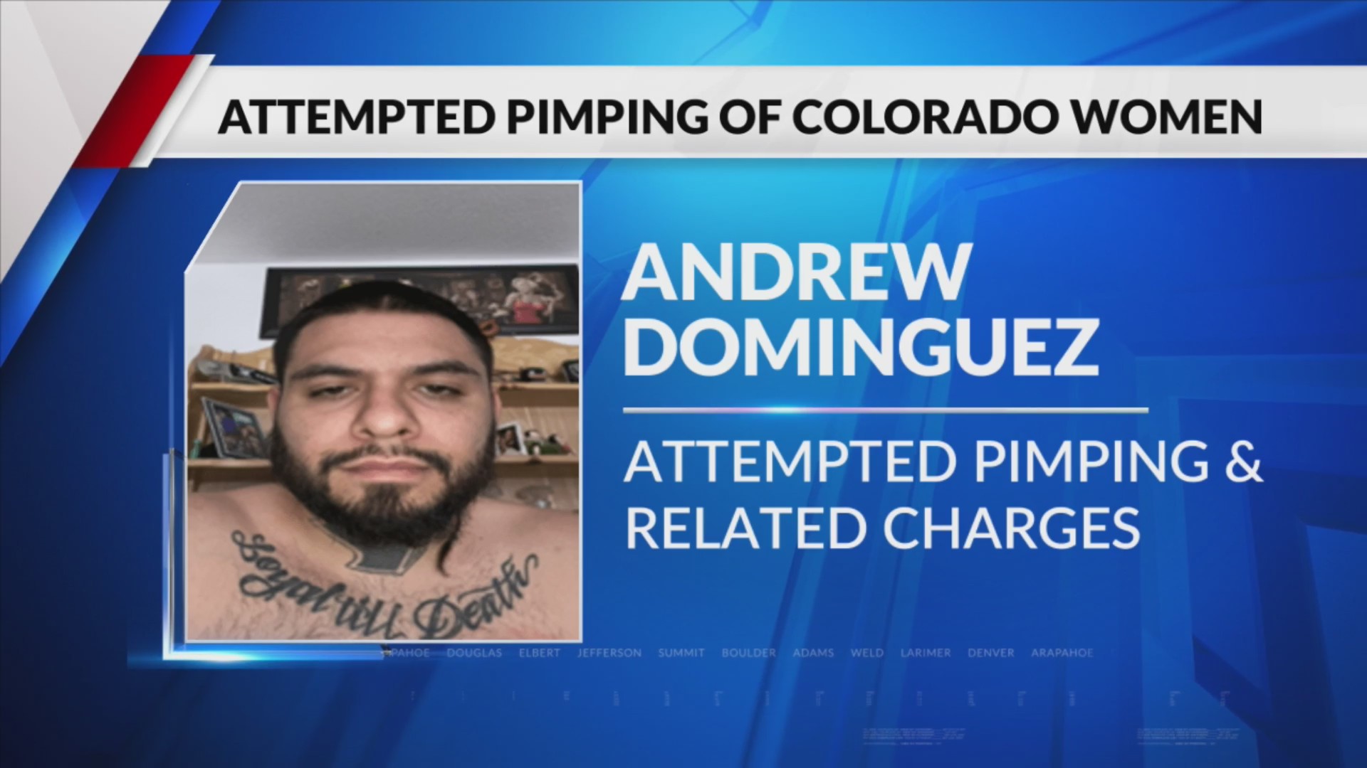 LA man indicted for sexual trafficking in Colorado