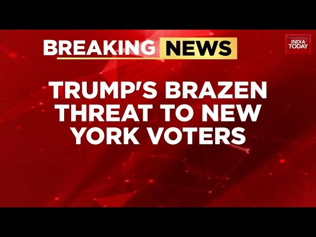 Trump Warns NYC Voters: ‘No Federal Funds If Zohran Mamdani Wins' | NYC ...