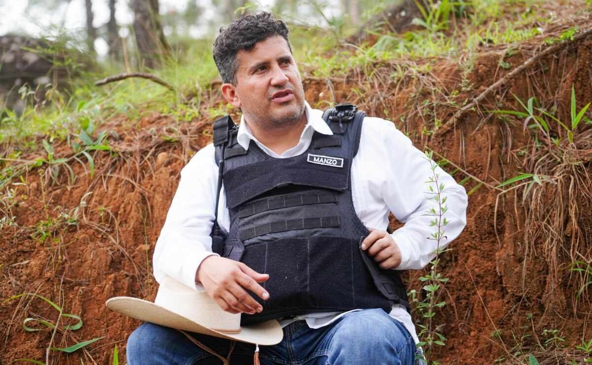 El presidente municipal de Uruapan, Carlos Manzo, fue asesinado a balazos en un ataque directo en el centro de los población michoacana el sábado 1 de noviembre de 2025. Foto: Cuartoscuro
