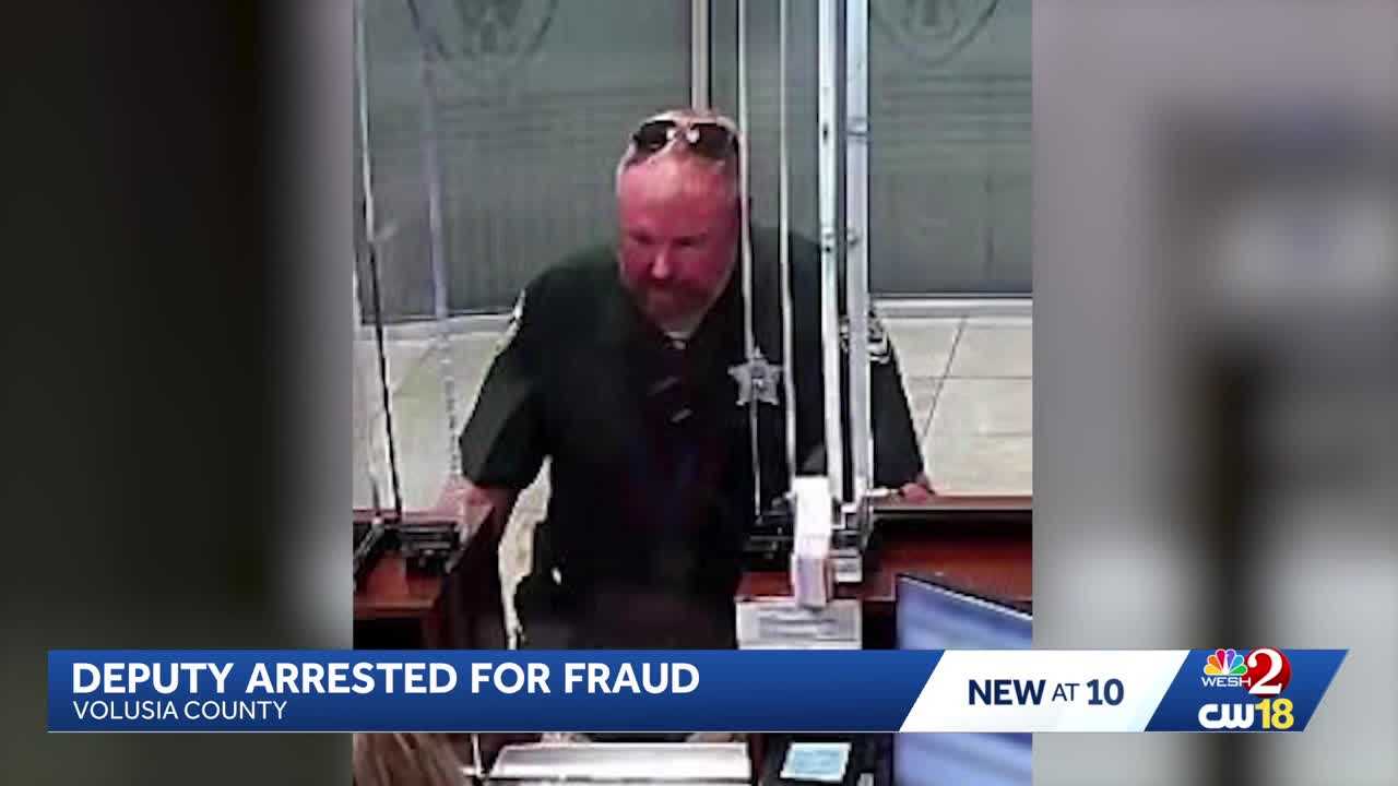 Volusia deputy arrested over alleged check-kiting scheme, sheriff says