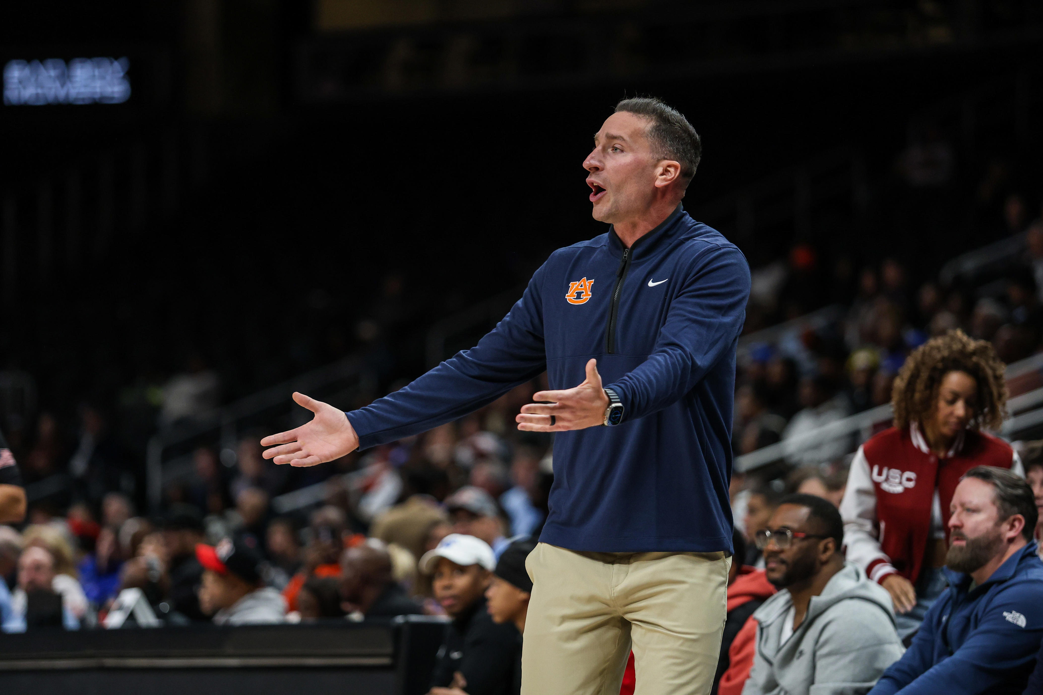 Auburn basketball edges Bethune-Cookman in OT to win season opener