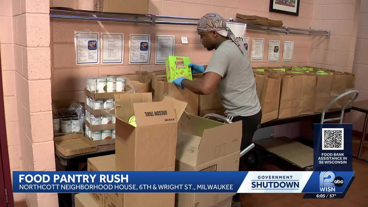 Milwaukee food pantry sees surge in demand amid food stamp cuts