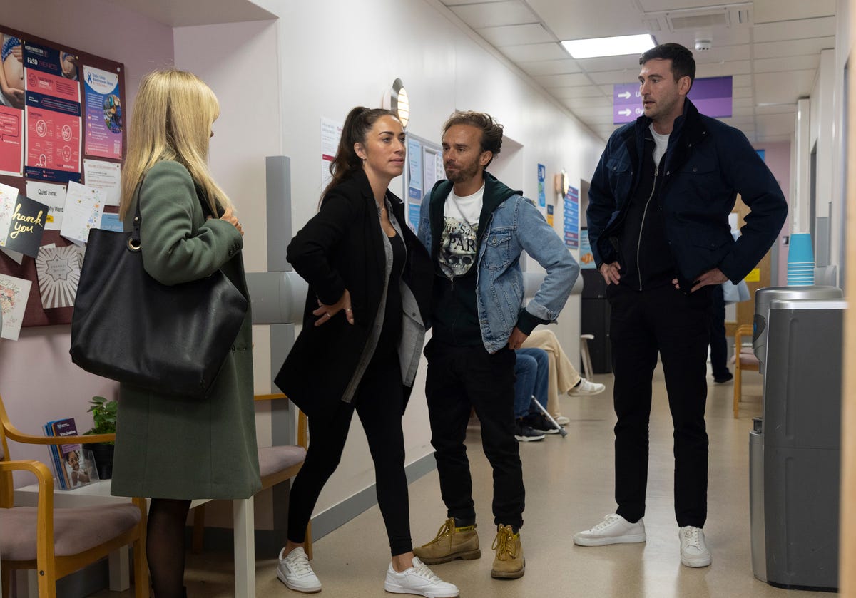 Sarah Barlow, Shona Platt, David Platt, Kit Green, Coronation Street