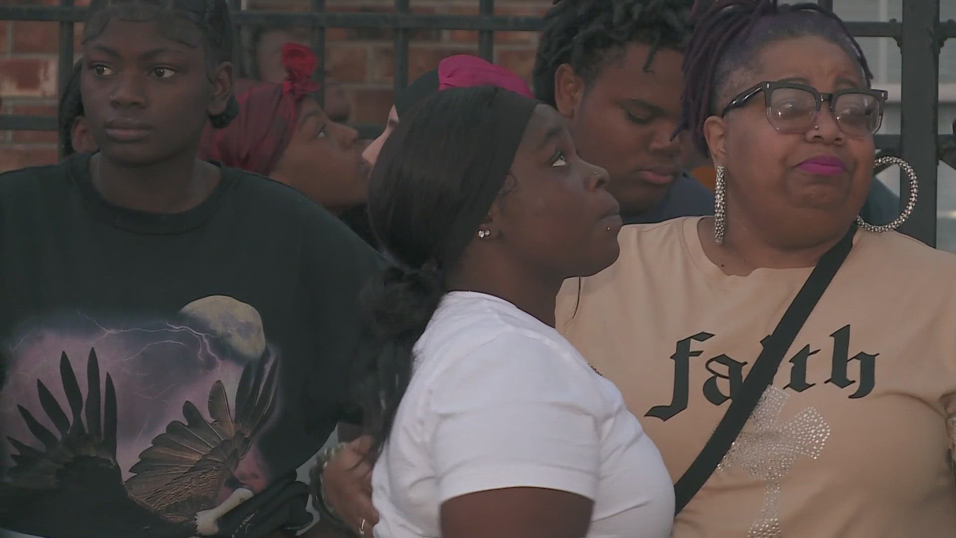 Mother of murdered Algiers teen speaks after arrest in case