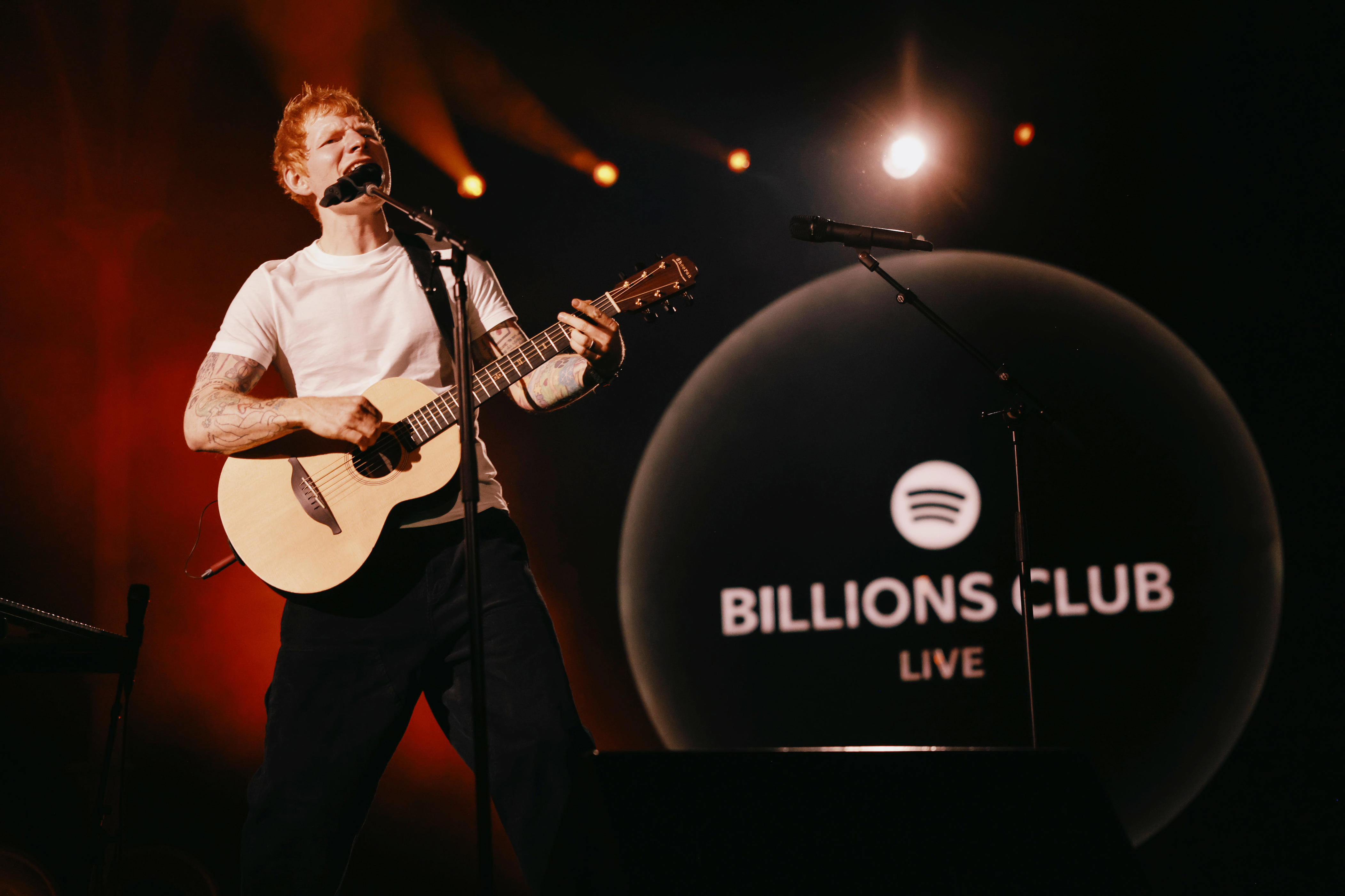 Ed Sheeran's intimate Spotify concert in Dublin is now available to ...