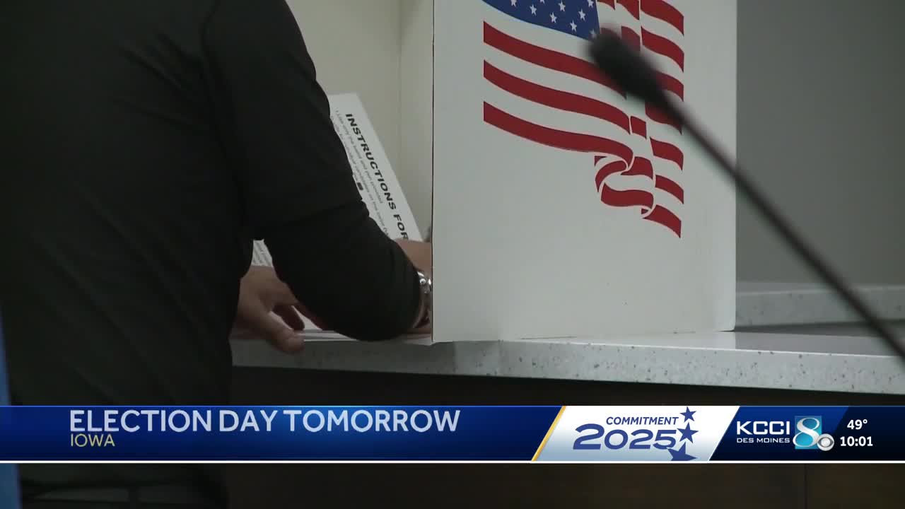 Polls open Tuesday morning for local elections across Iowa