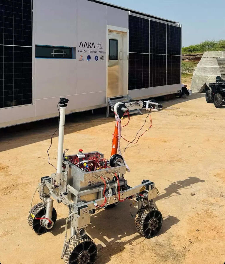 Mars rover, soil radiation shield & more tested in analogue mission