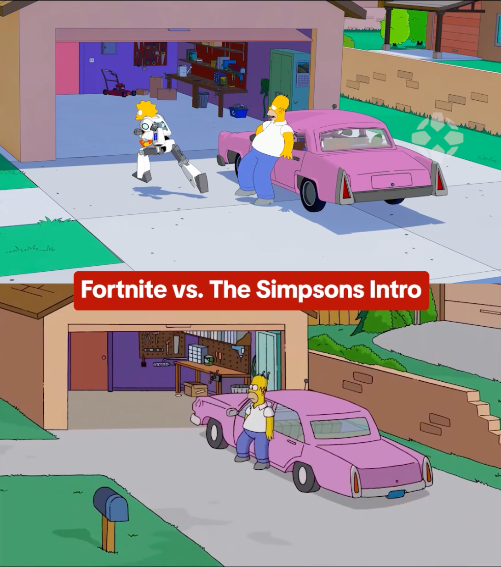 Fortnite Recreates The Simpsons Iconic Intro For New Mini-Season