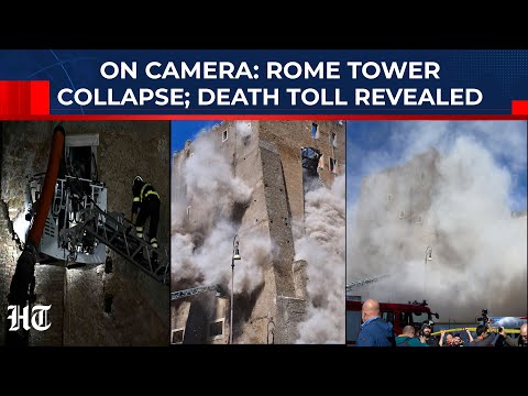 After Scary Rome Tower Collapse, Death Toll Revealed; PM Giorgia Meloni ...