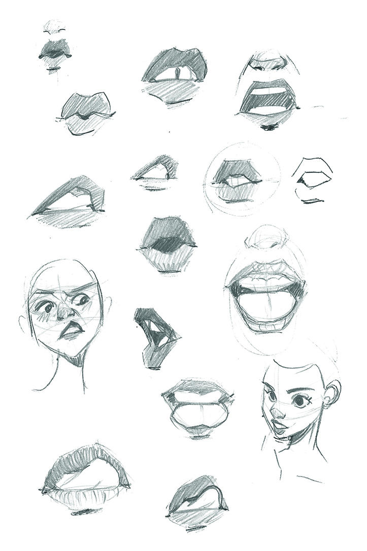 How sketching mini studies helped me grow as a character artist