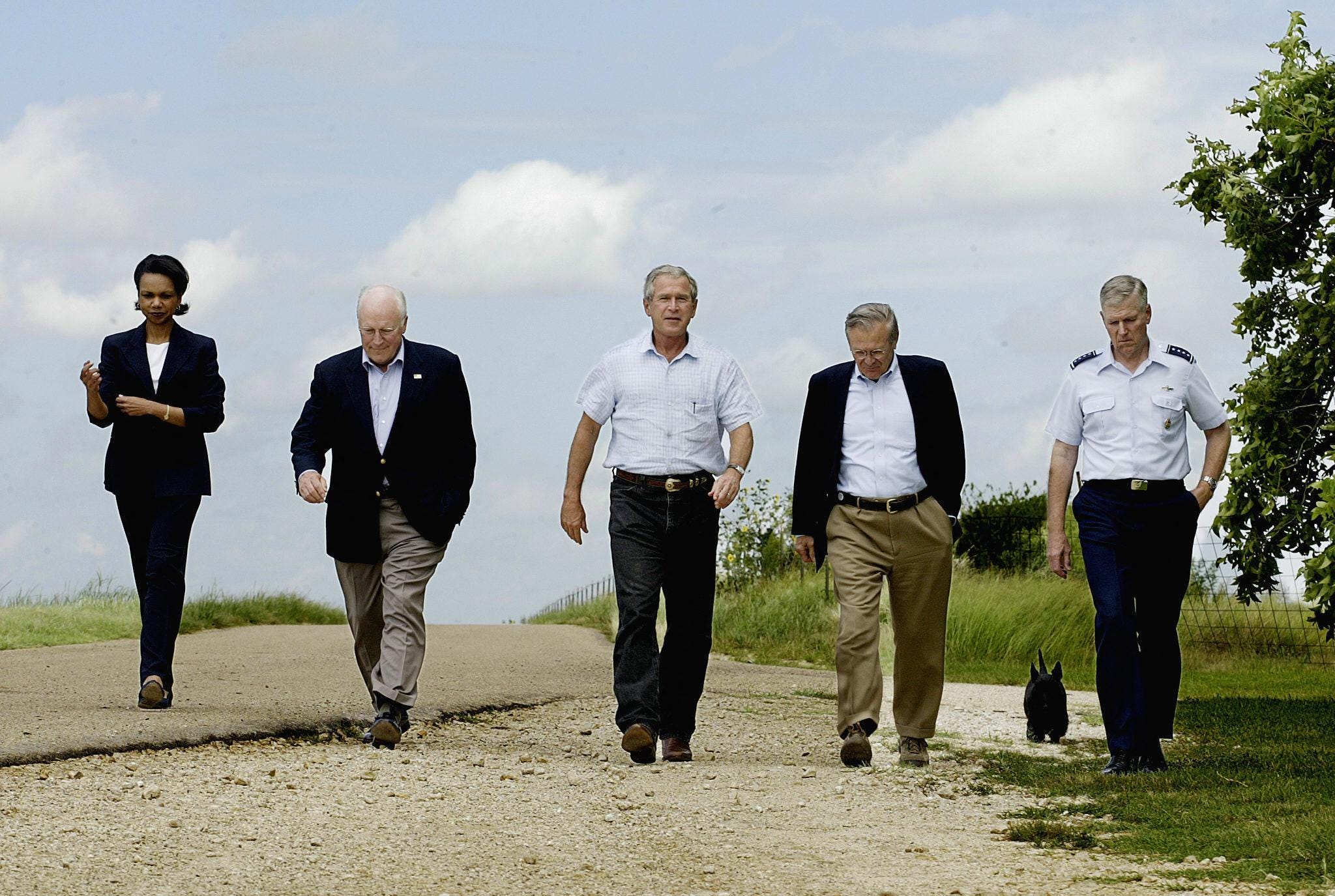 Photos show Dick Cheney's legacy, political journey with George W. Bush