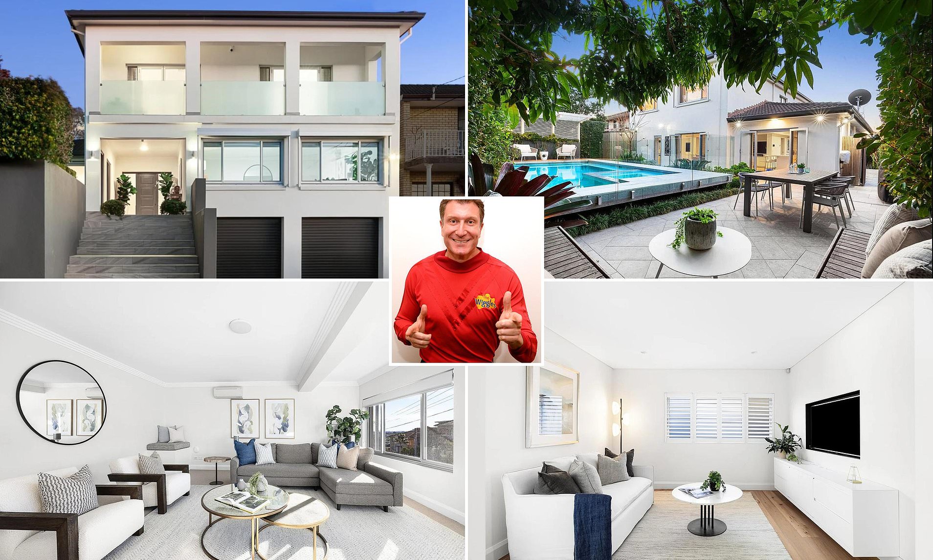The Wiggles' Simon Pryce splashes out on $5.7 million two-storey house ...