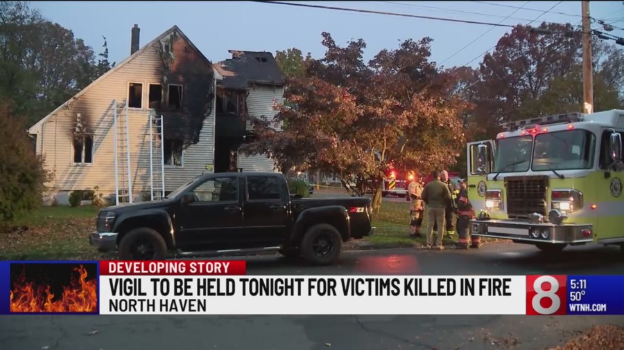 Vigil planned for 8-year-old, man who died after a fire in North Haven