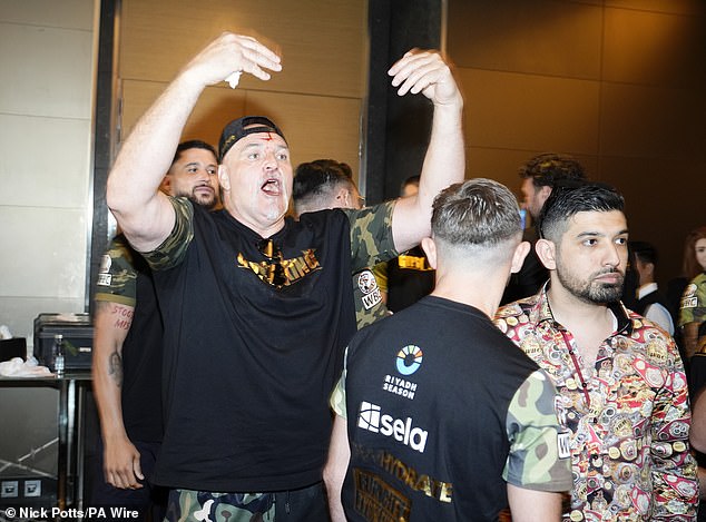 Tyson Fury's wife Paris and father John risk derailing Anthony Joshua ...