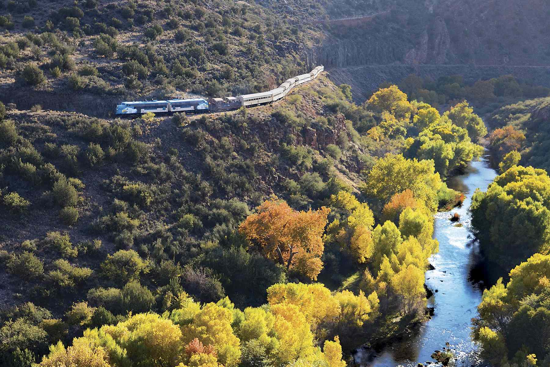 Verde Canyon Railroad outside of Sedona, Arizona