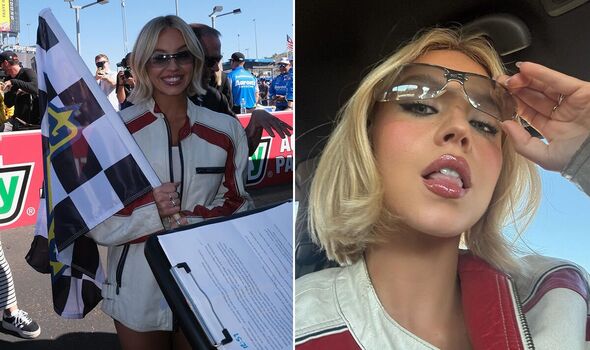 Sydney Sweeney sends message to one NASCAR star and makes feelings ...