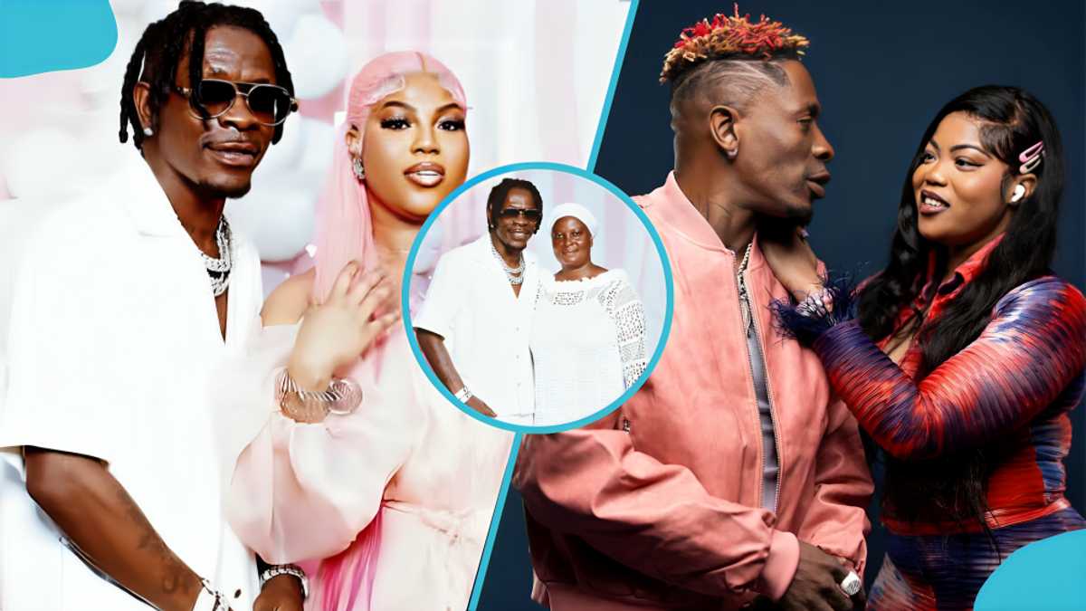 Shatta Wale makes rare public appearance with Maali’s mother at Queen ...