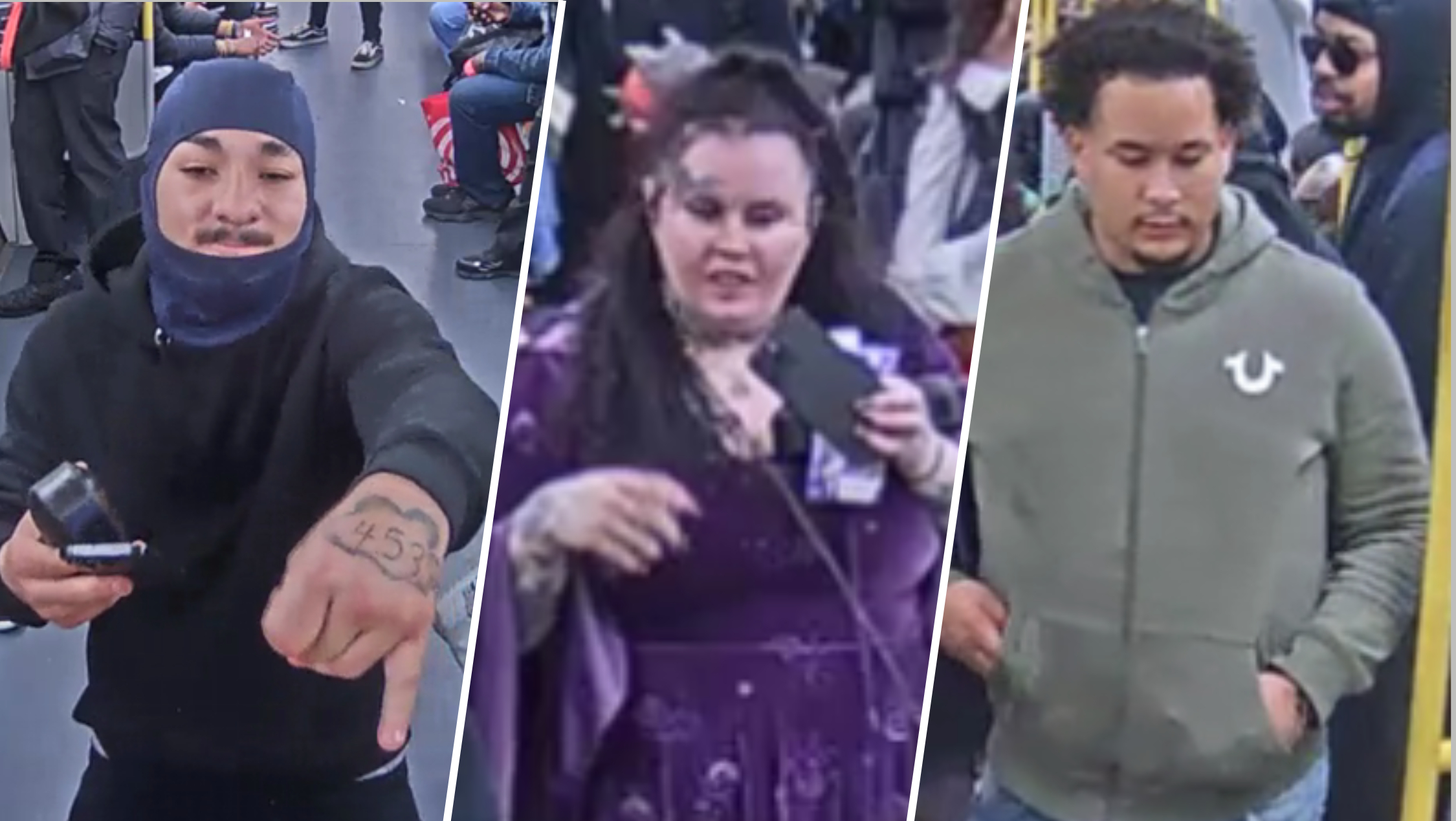 MBTA police seek public's help identifying 3 suspects in Halloween ...