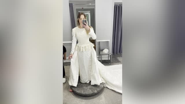 Bride Surprises Mom By Repurposing Her Old Wedding Dress — free download