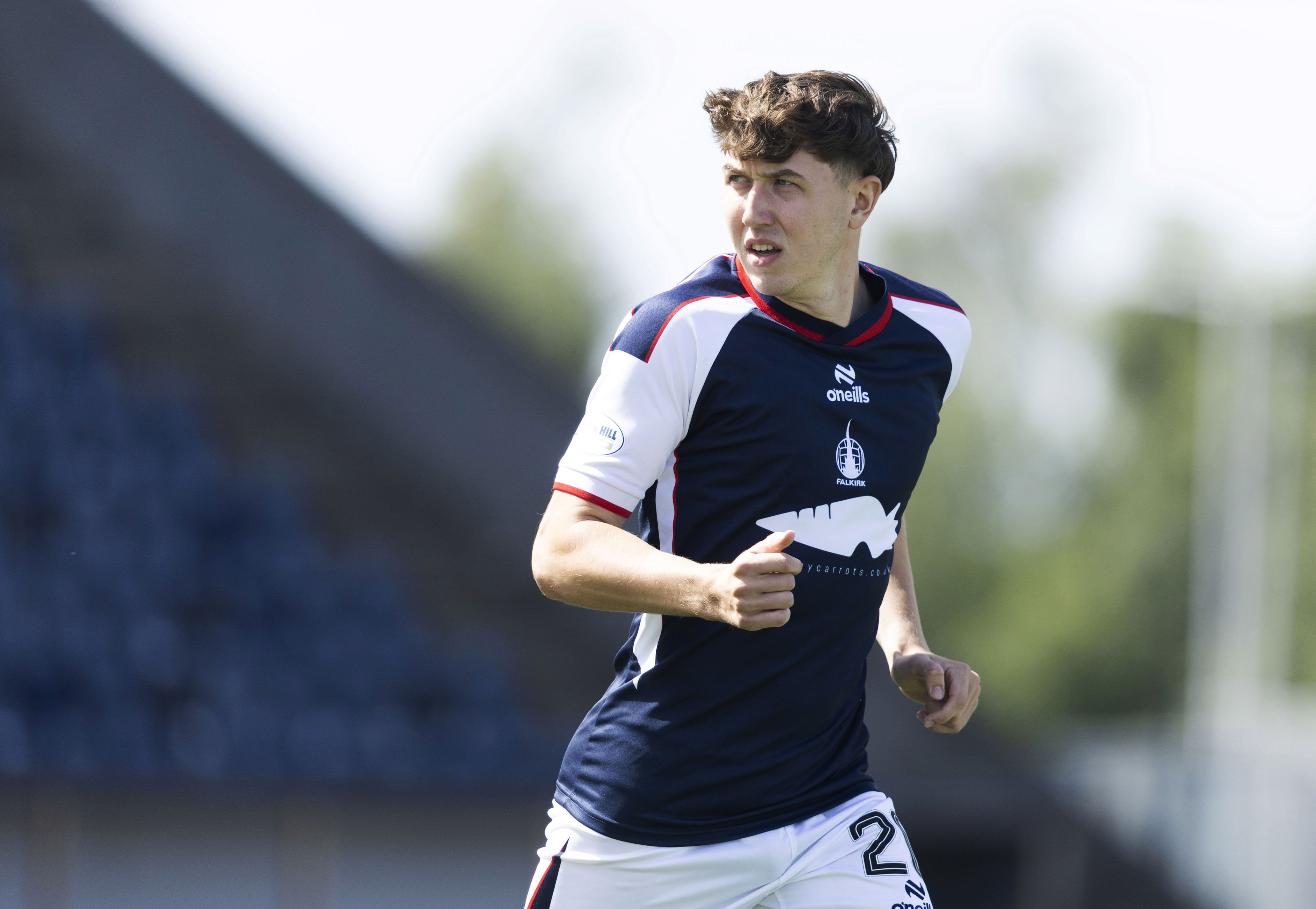 Connor Allan rewarded for Falkirk form in Scottish Premiership with ...