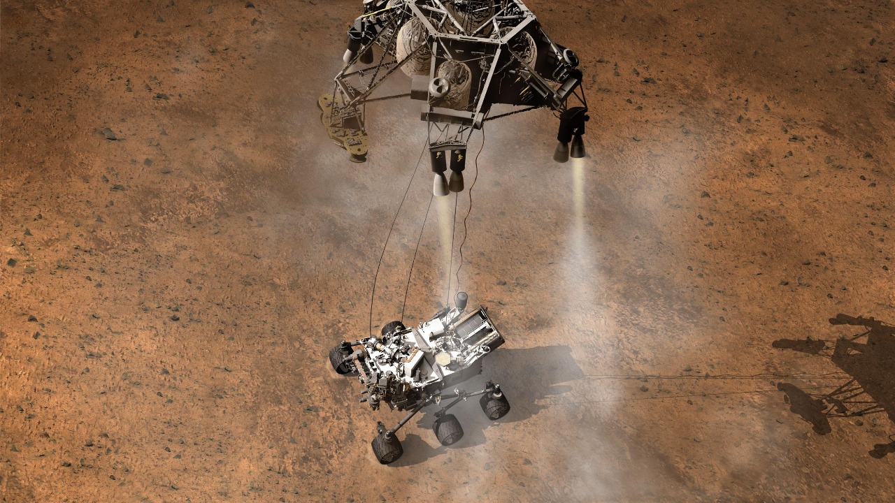 Nasa’s $2.7 billion rover nearly lost key tool on Mars