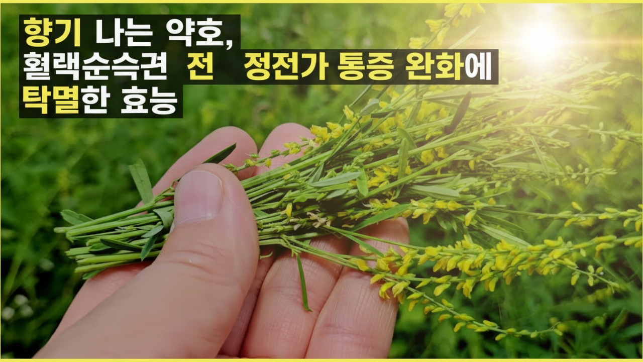 향기 나는 약초 벽한초, 혈액순환 개선과 통증 완화에 탁월한 효능