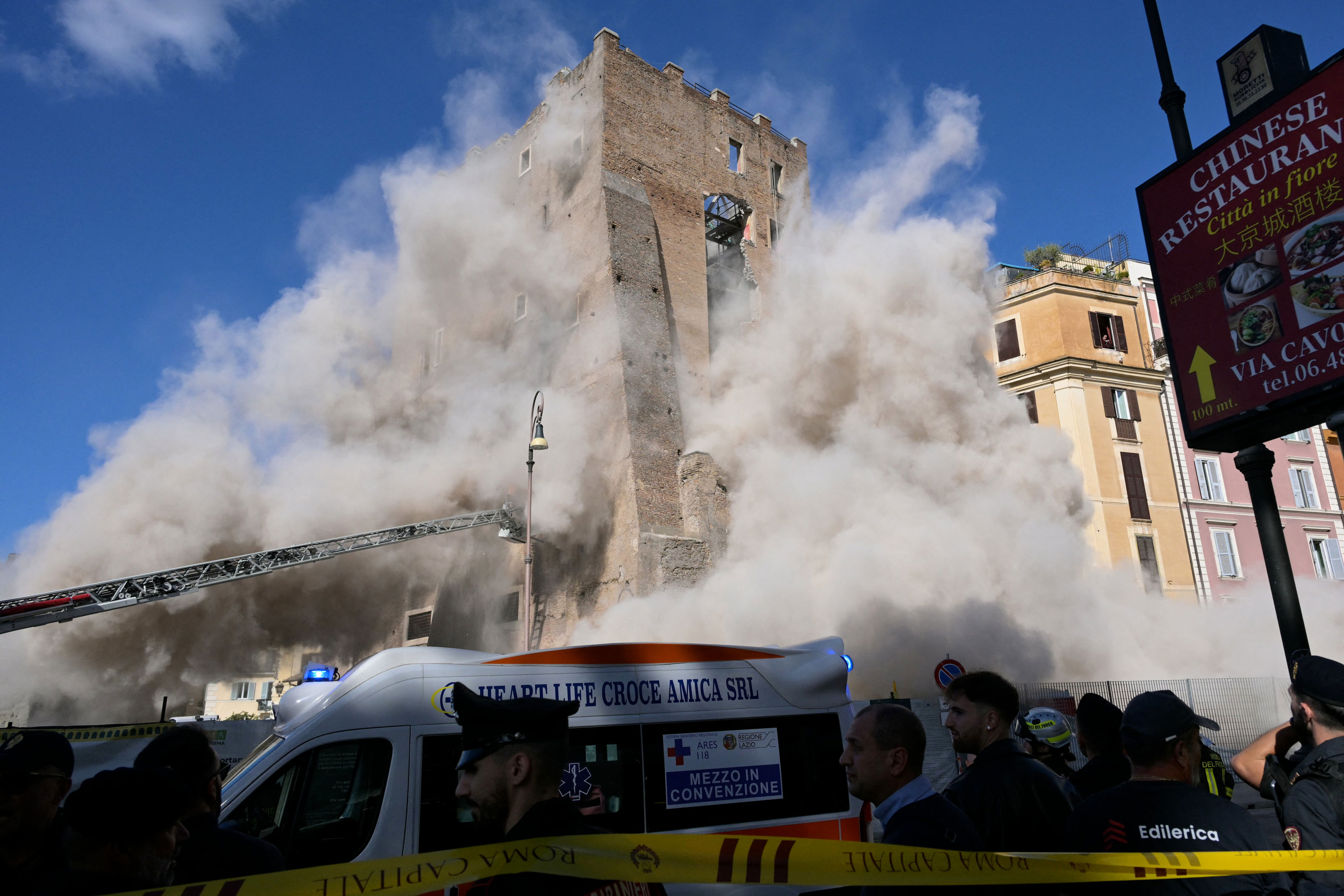 Putin Mouthpiece Blames Rome’s Fatal Building Collapse on Ukraine