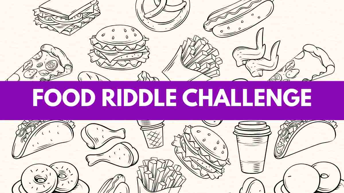 Think You are Quick? Decode This Crunchy Food Riddle in 13 Seconds!