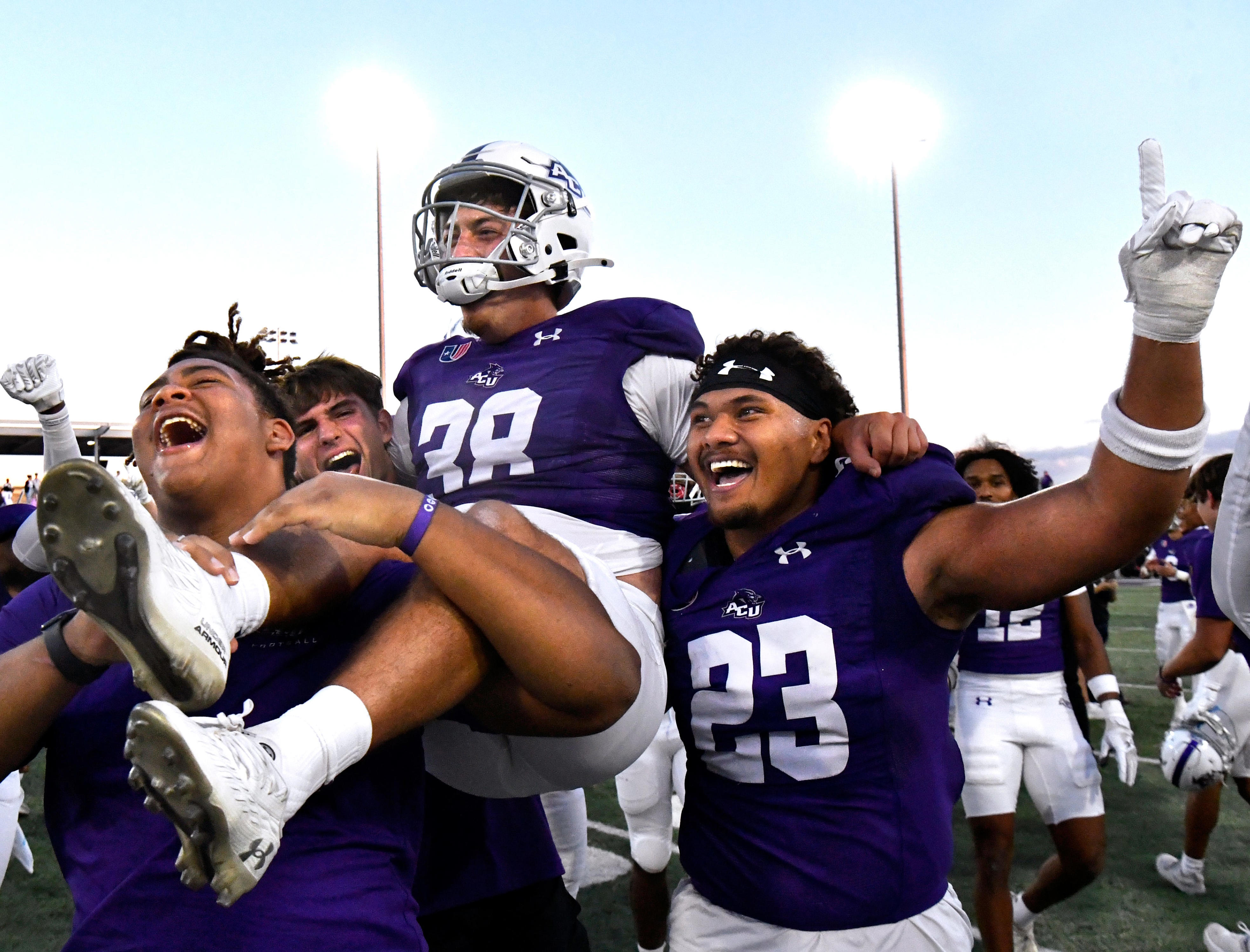 Abilene Christian football receives 2025 UAC conference championship rings