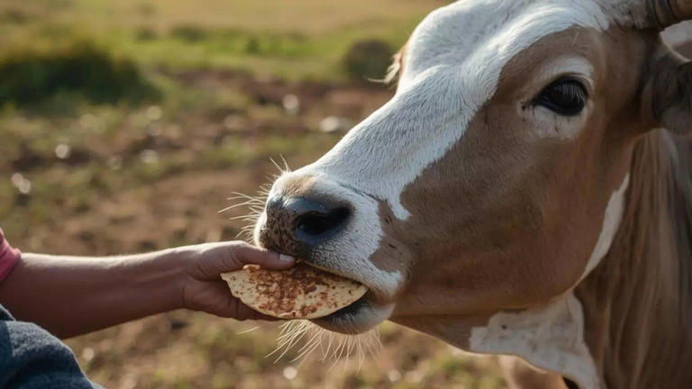Is giving the first roti to a cow safe: What science says about this ...