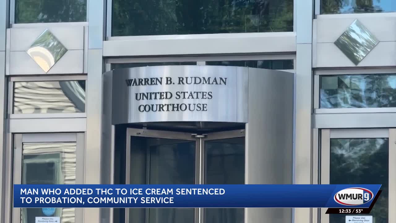 Man who added THC to ice cream sentenced to probation