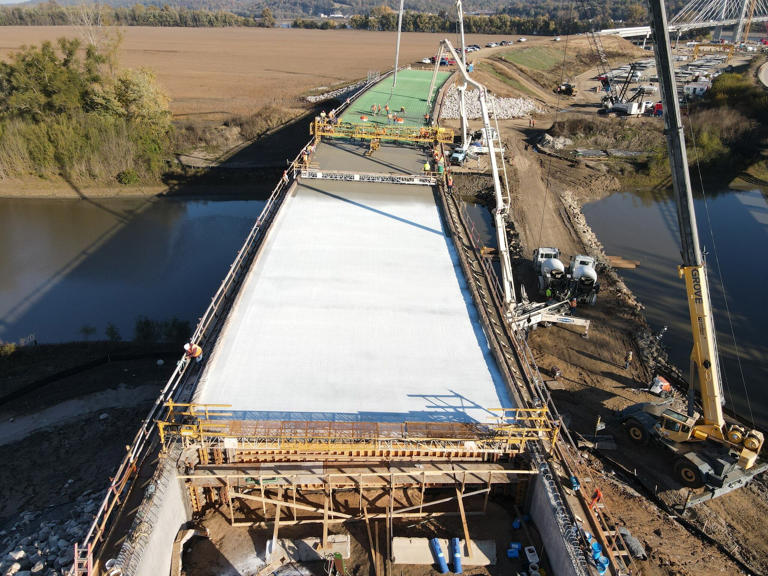 New Chester Bridge on track to be finished by end of 2026
