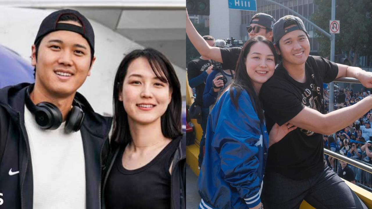 Marry my mom”: Shohei Ohtani's wife Mamiko Tanaka goes viral for her funny  reaction at Dodgers World Series parade