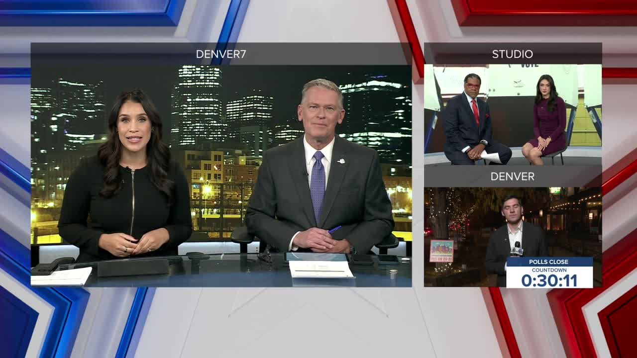 The polls are almost closed in Colorado. Denver7 has team coverage of ...