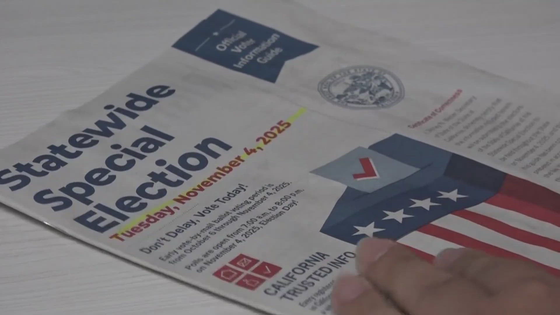 Proposition 50 Live Election Results California Voters Weigh In On