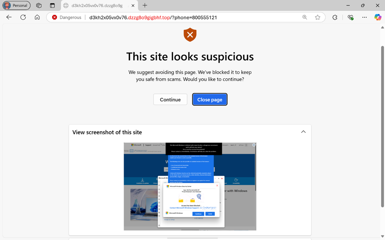 Microsoft Edge gains upgraded Scareware blocker and sensor to stop scams