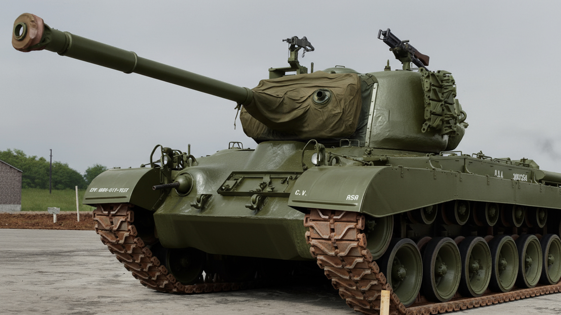 27 Built, 279 mm Armor: The American Tank Too Heavy to Fight