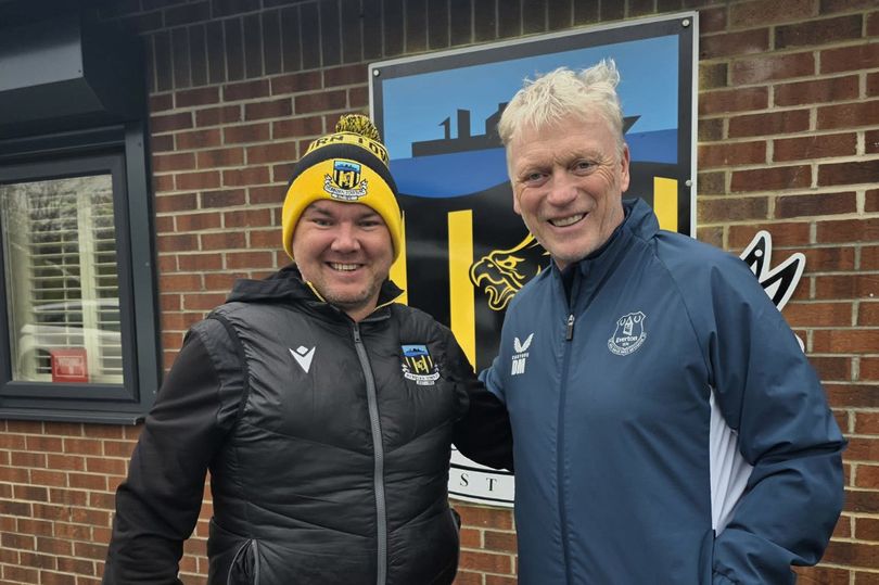 Everton players take over Hebburn Town FC before Sunderland match in ...