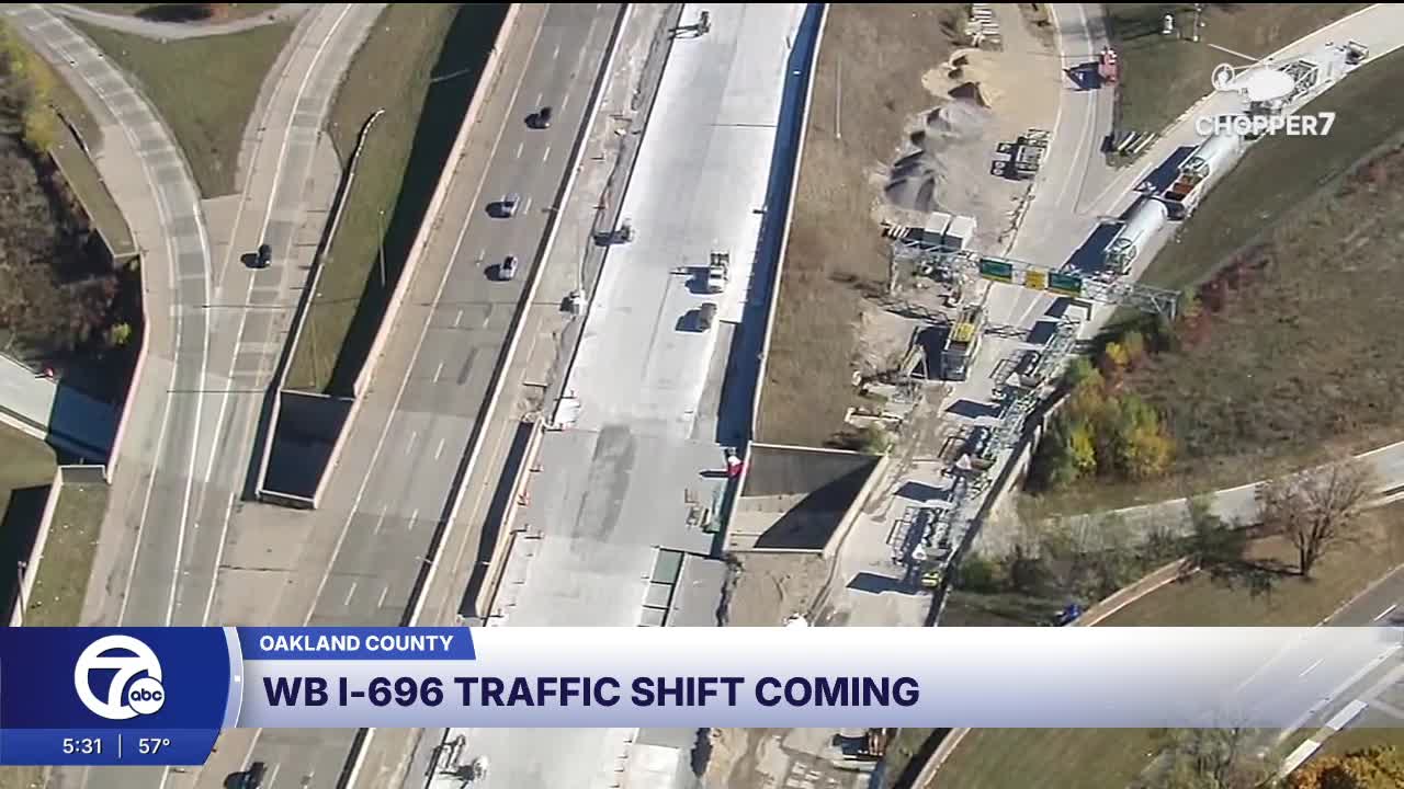 Major traffic changes coming to I-696 as construction project enters ...
