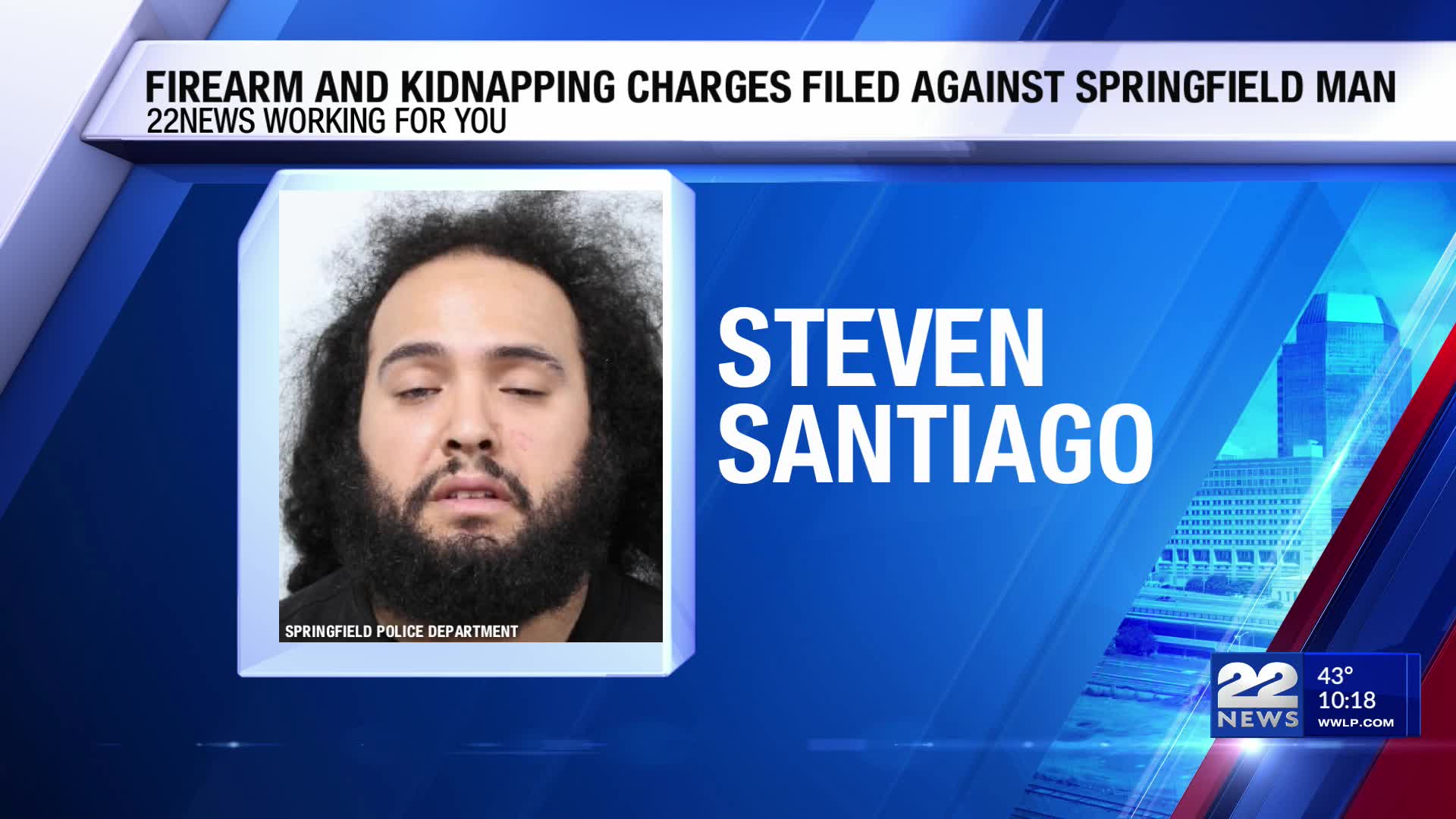 Firearm and kidnapping charges filed against Springfield man
