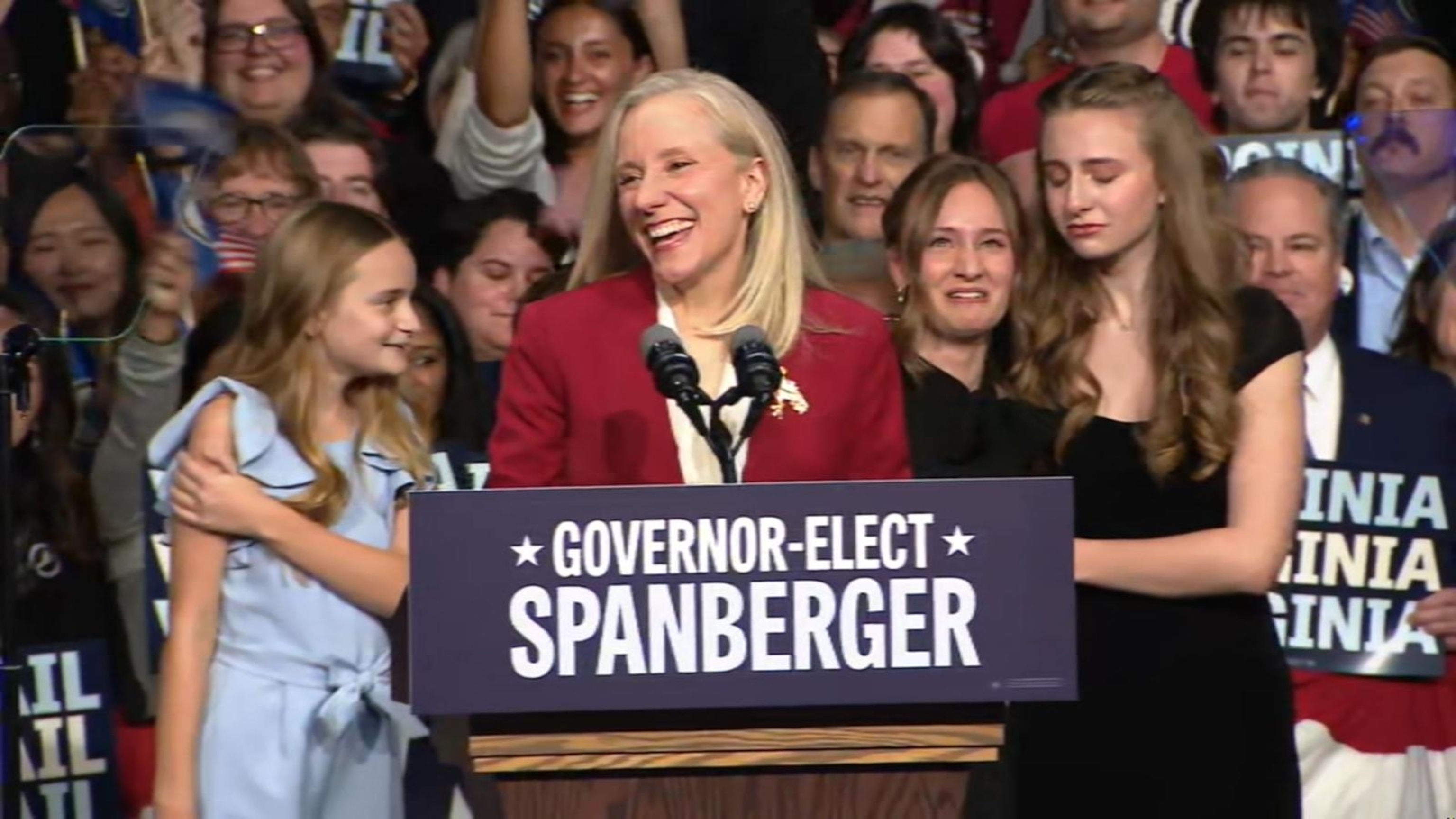 FULL SPEECH: Abigail Spanberger victory speech after winning Virginia ...