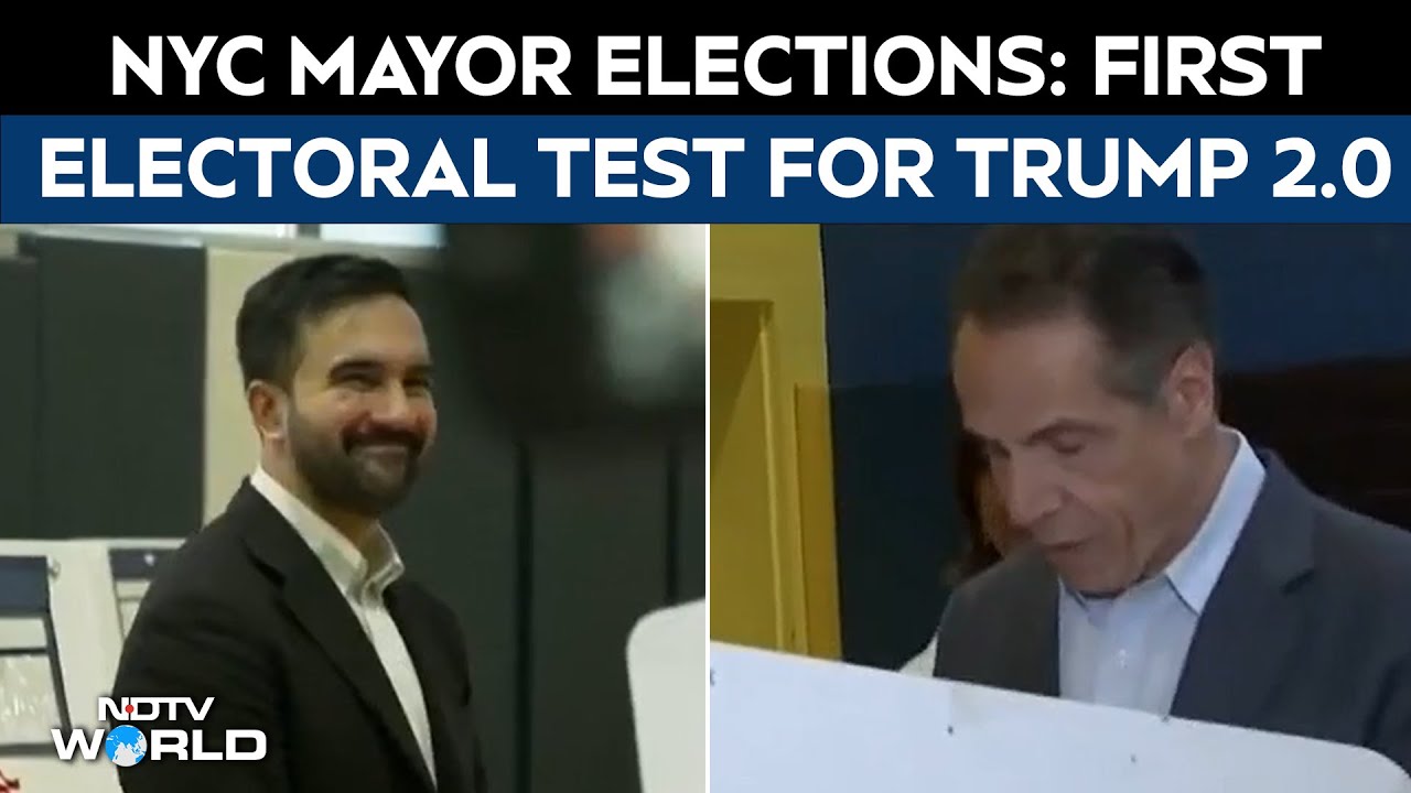 New York Mayor Election 2025 Live Updates | Mamdani Leads In Polls ...