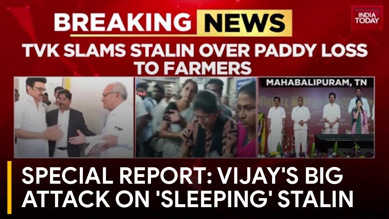 Vijay's First Public Speech After Karur Tragedy: Slams 'Sleeping Stalin ...