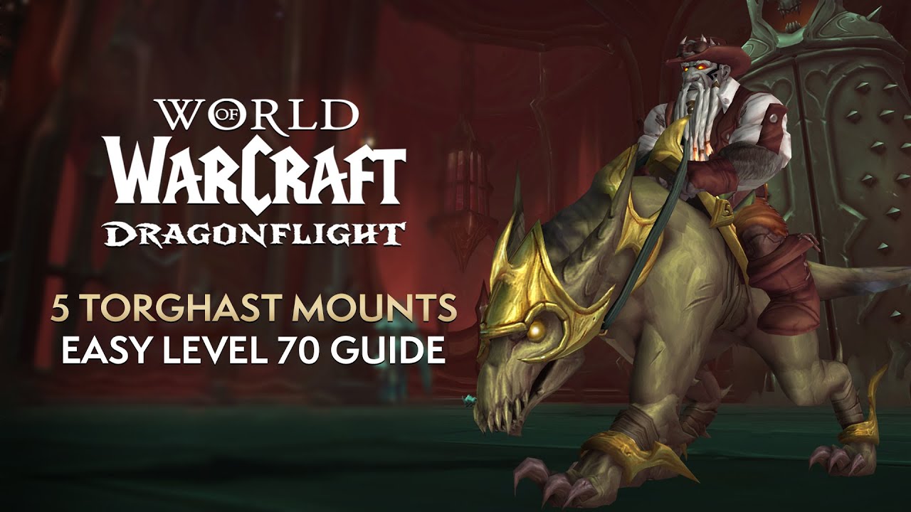 5 super easy mounts from Torghast at level 70 in Dragonflight