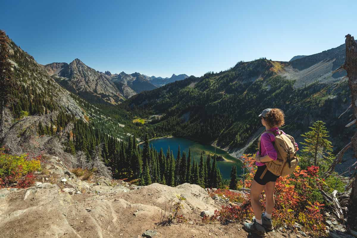 Washington’s most famous larch hike turns gold for about two weeks each ...