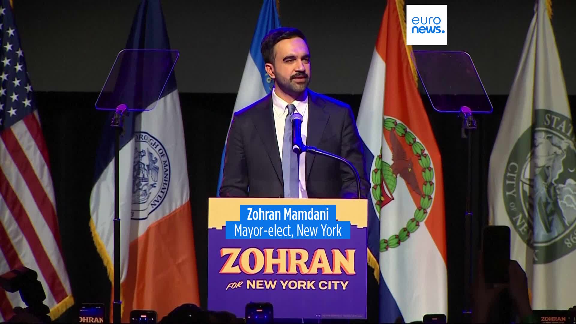Democrat Zohran Mamdani defeats Cuomo to become New York City's mayor
