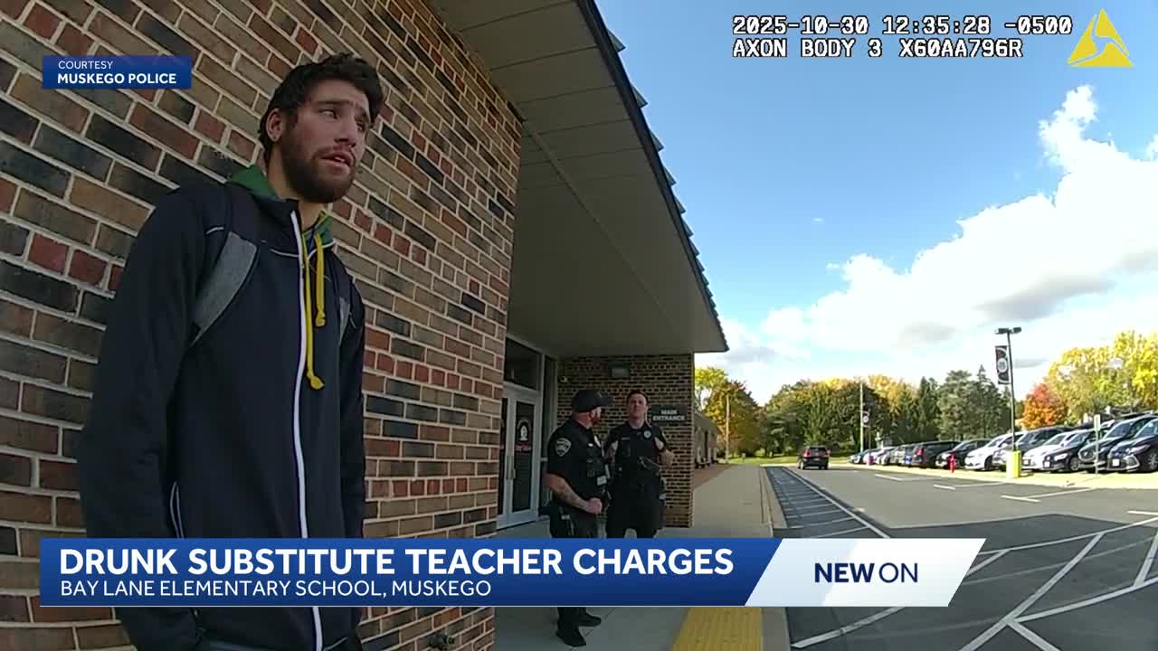 Substitute teacher accused of showing up drunk to school
