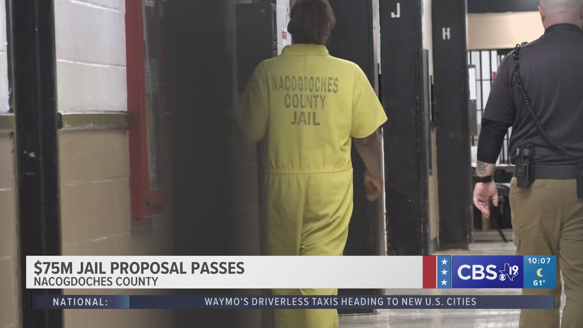 Nacogdoches County voters approve 75 million bond to build new jail