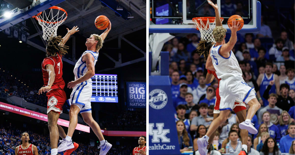 Mark Pope wants to check the tape to see his reaction to Collin ...