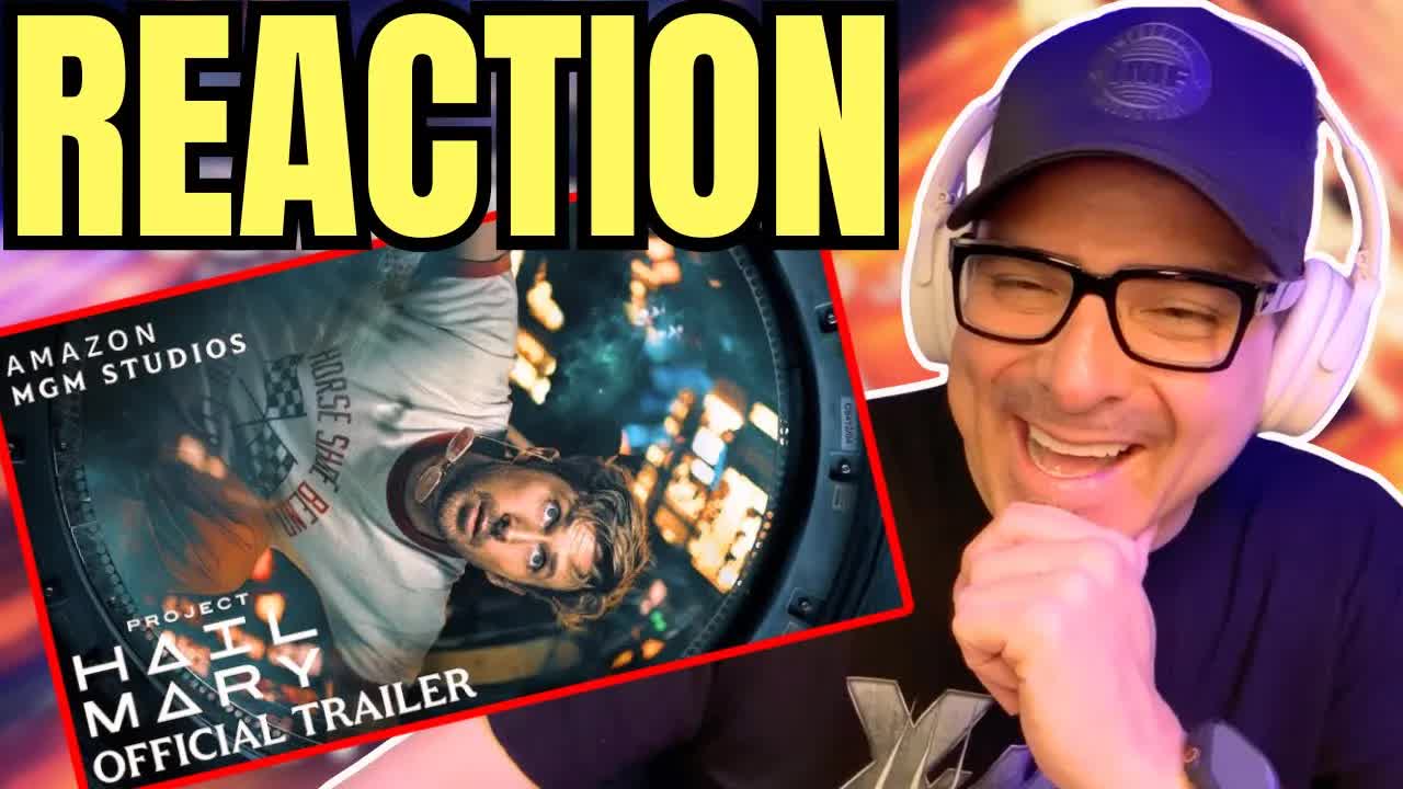 Project Hail Mary | Official trailer reaction | Ryan Gosling